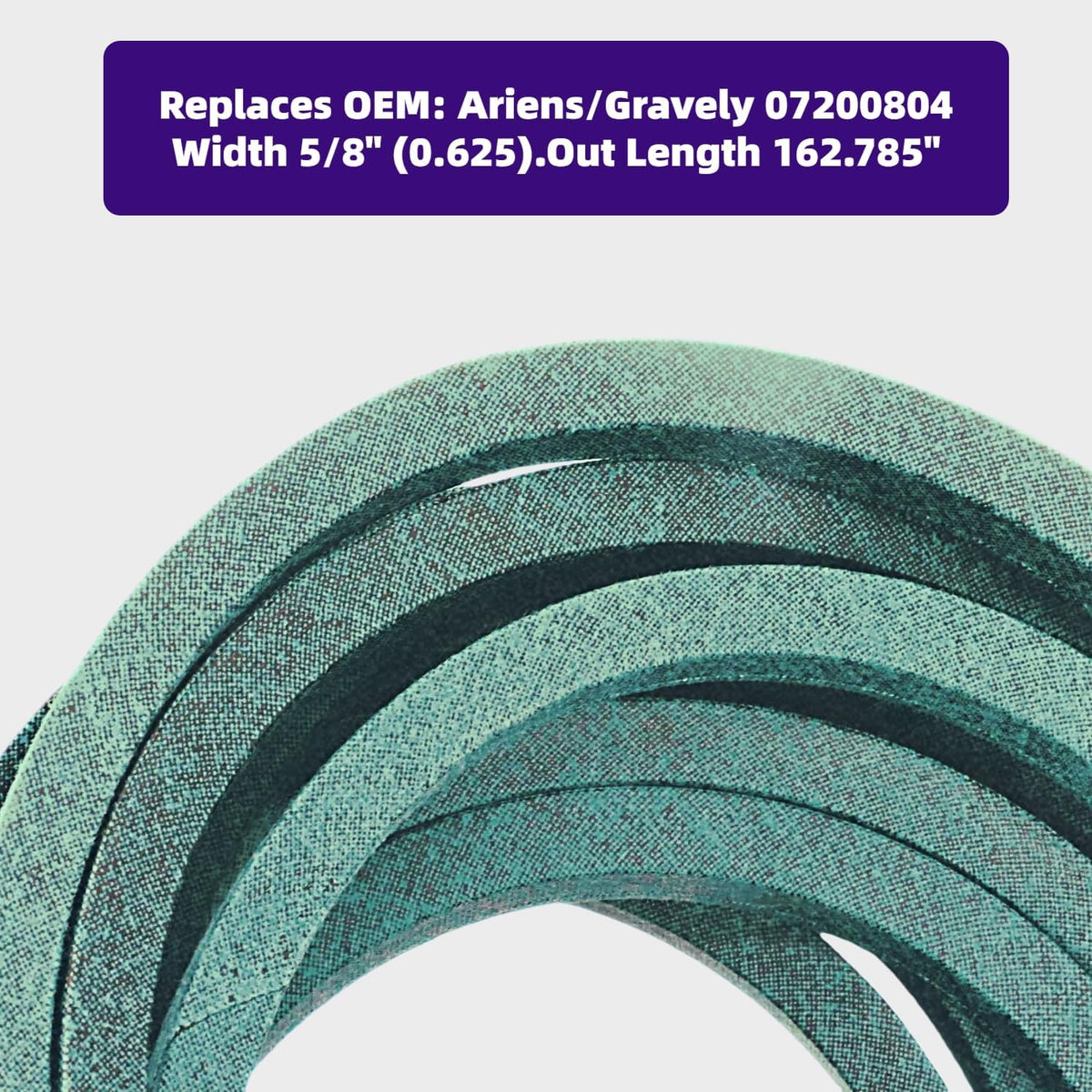 Lawn Mower Deck Belt Fits Ariens/Gravely 07200804, ZT XL, IKON XL W/ 60" Decks 915216 915217 915218 915219 915228 915229 915241
