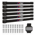 Magnetic Storage Organizer Tool Holder, Magnetic Tool Holder Strip, 6-Pack