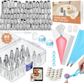 140 Piping Bags and Tips Set Frosting Piping Kit for Beginner & Pros