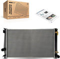 KAX CU2892 Engine Cooling Radiator, Compatible with 2006-2016 RAV 4 GAS (w/internal Transmission Oil Cooler;w/o Towing Package;Japan Built)