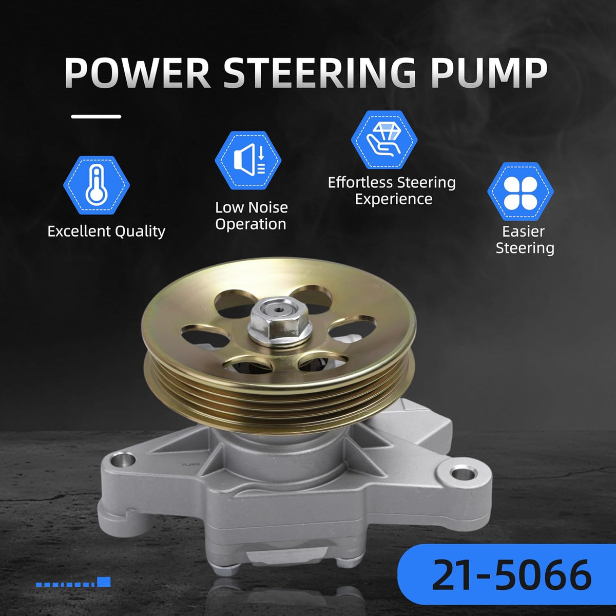 Power Steering Pump with Pulley, for Honda CR-V 1997-2001