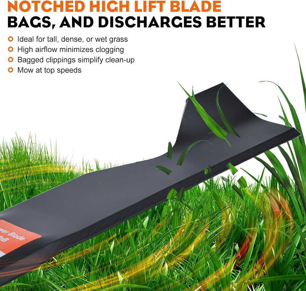 Hipa 532405380 46 Inch Mower Blades Replace for 405380 yth22v46 Blades