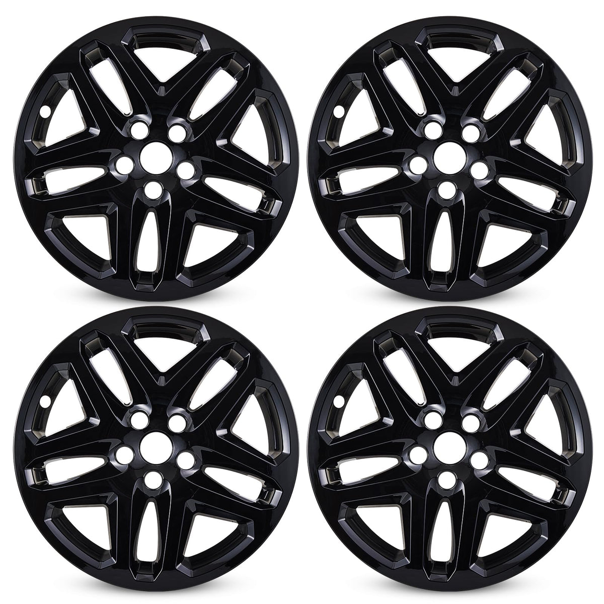 17" Wheel Skins for 2013-2016 Ford Fusion, Snap-on Design.