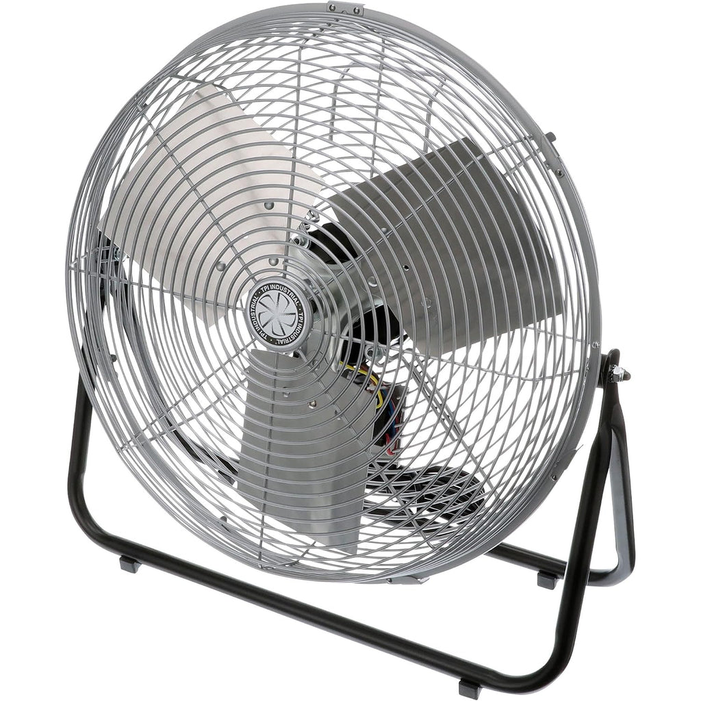 18IN Industrial Floor Fan, 1/8 HP, 3 Speed, 120V