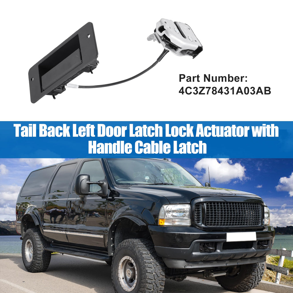 ACROPIX Left Tailgate Trunk Latch Lock Actuator for Ford Excursion 00-05