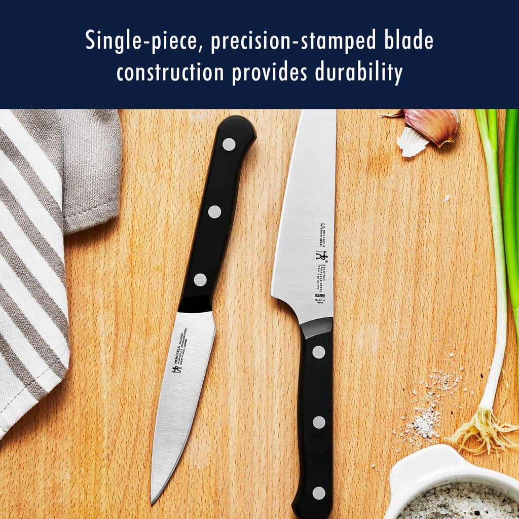 Solution 15 pc Knife Set, Razor-Sharp, German Engineered, Brown