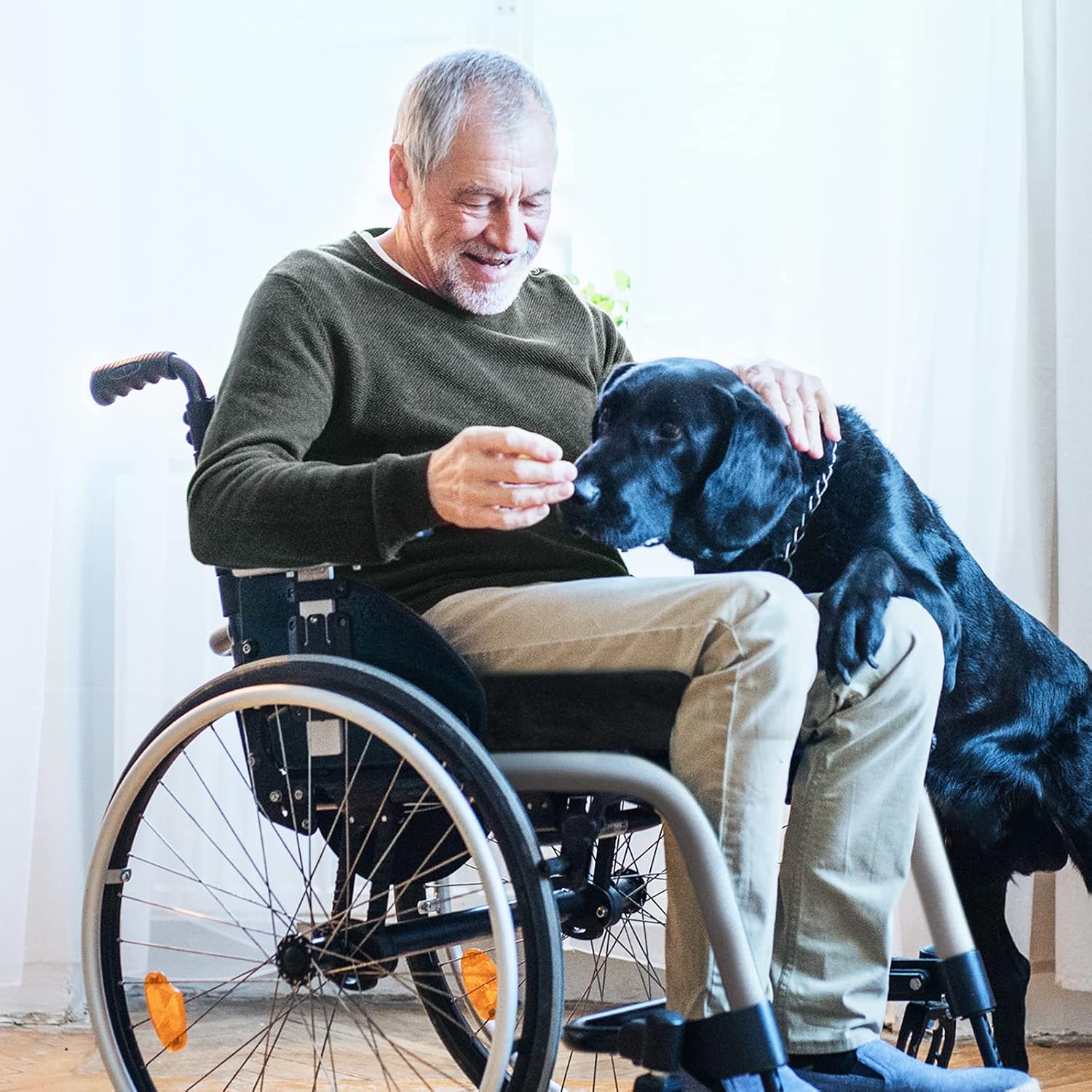 Wheelchair Seat Cushions (18"x16"x3") for Sciatica, Back, Coccyx, Pressure Sore and Ulcer Pain Relief, Memory Foam