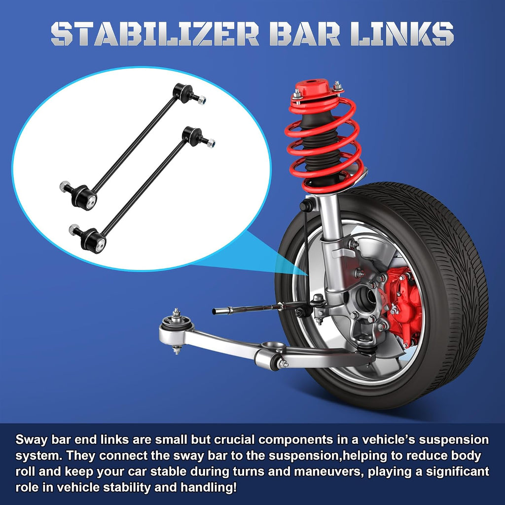 K80296 Front Stabilizer Sway Bar End Links for 2005-2012 Ford Escape