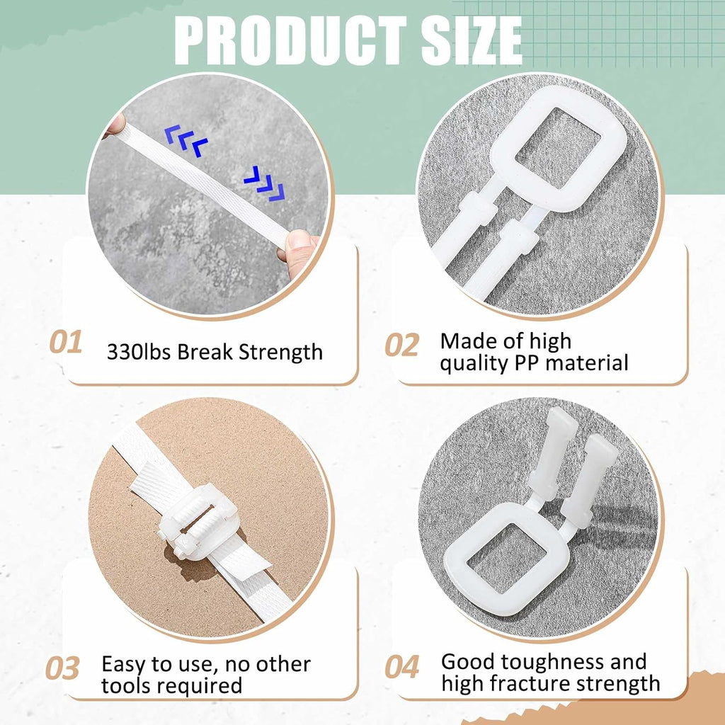Banding Strapping, Pallet Strapping, Packaging Coil, 492' Length1/2 Width, Box Packing Tool Kit, Poly Plastic