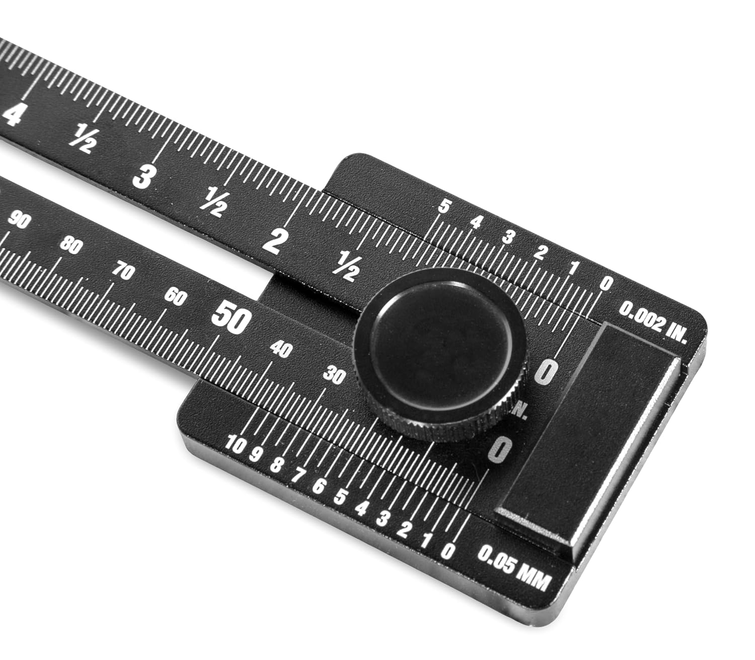 10-Inch Aluminum Offset Marking Gauge and Layout Tool with Laser-Etched Scale (ME252R)