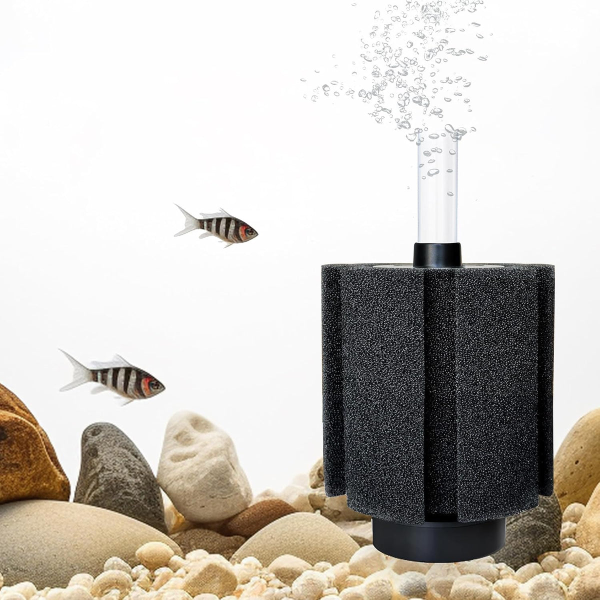 125-150 Gal Extra Large Aquarium Sponge Filter with Air Stone