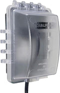 1-Gang Weatherproof In Use Outlet Cover | Horizontal/Vertical Outdoor Plug and Receptacle Protector, Lockable Bubble