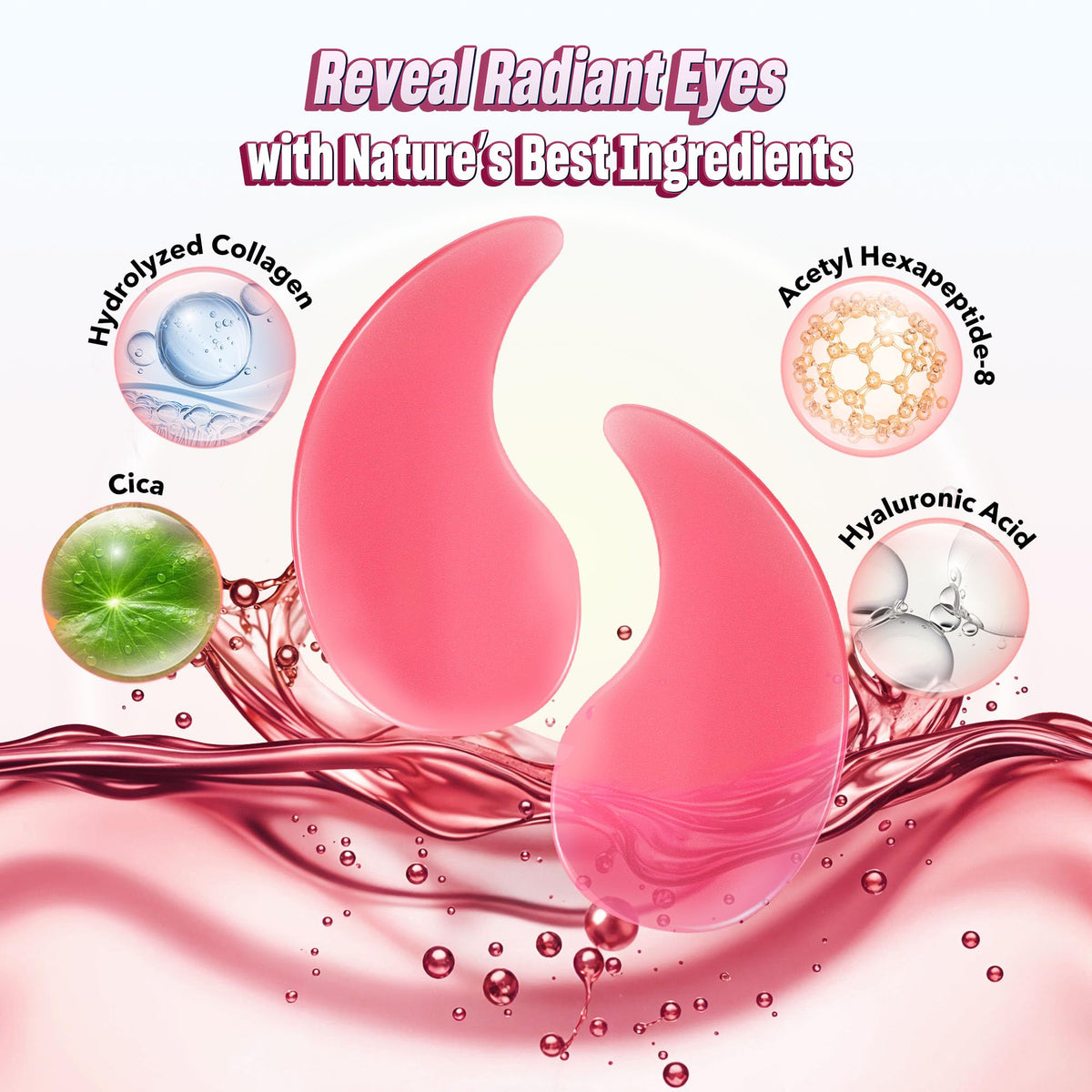 Under Eye Patches - 60 Pack Eye Masks