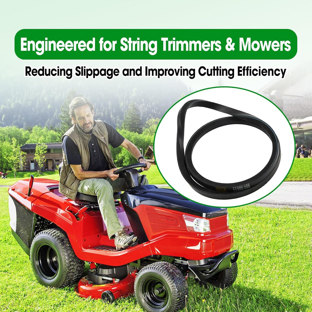 4L x 44.6" V-Belt Replacement Replace 954-05077 754-05077 Trimmer Base Wear-Resistant