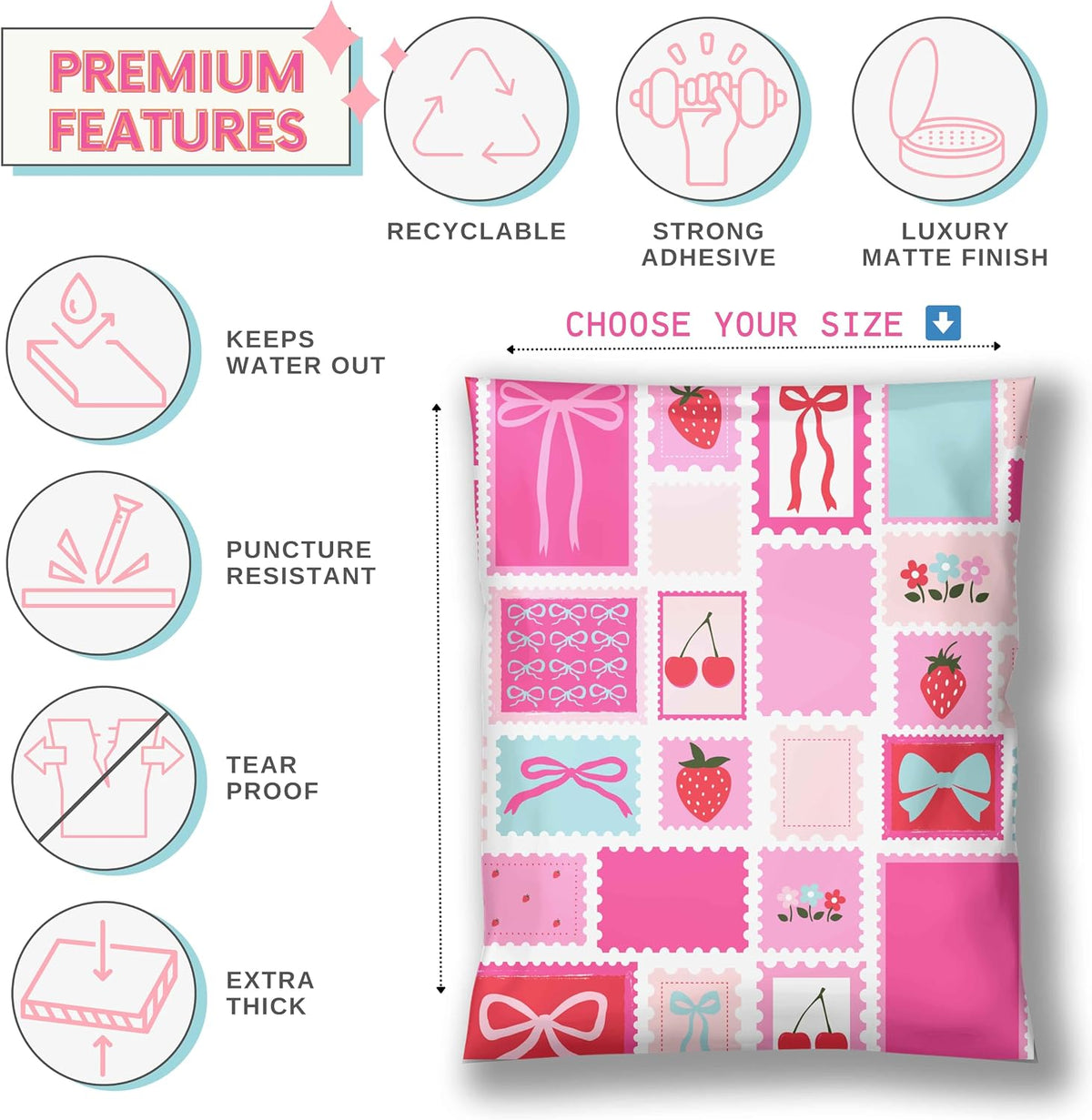 Polymailer 10x13 Shipping Bags Boutique Envelope Mailers
