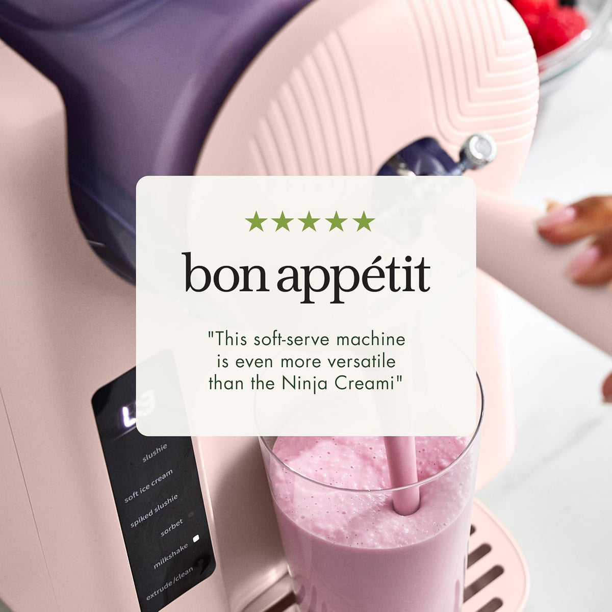 Frost Ice Cream Maker & Slushie Machine, Soft Serve, Sorbet, Margaritas, Milkshakes, Frozen Yogurt, No Pre-Freezing