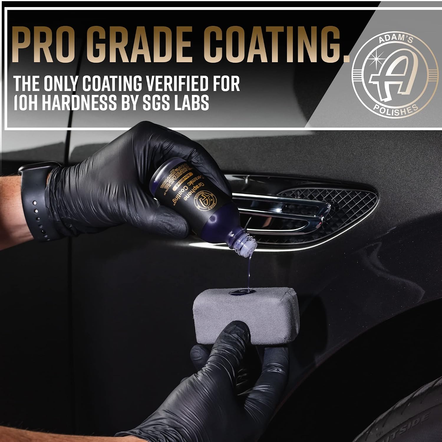 Advanced Graphene Ceramic Coating - 10H Graphene Coating for Auto Detailing, 9+ Years of Car Protection & Patented UV