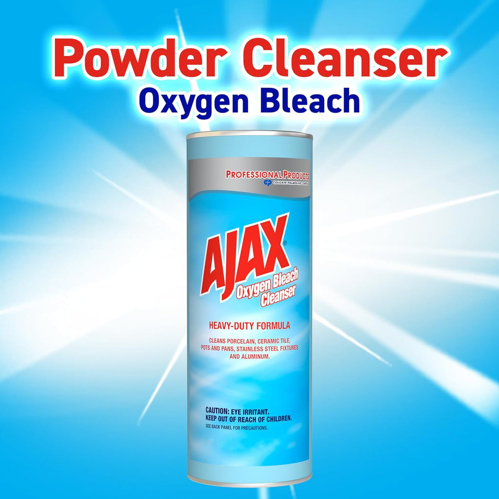 Oxy Powder Cleanser with Bleach, Scratch-Free Formula, 21 oz