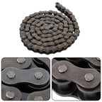 waltyotur #100 10 Feet Roller Chain with Connectors Carbon Steel Chain