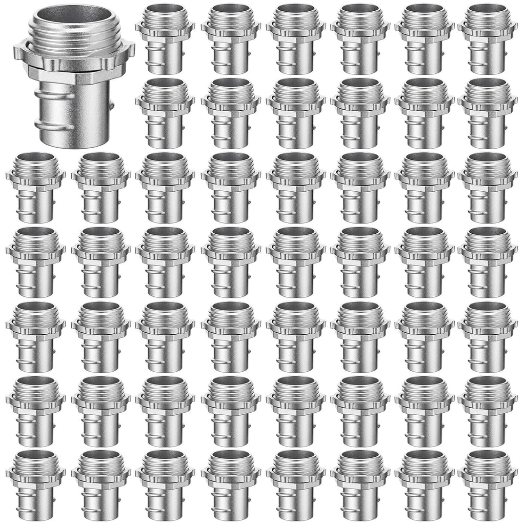 50 Pack 1/2 Inch Flexible Metal Conduit Connectors