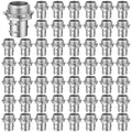 50 Pack 1/2 Inch Flexible Metal Conduit Connectors