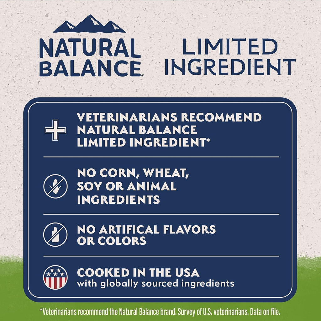 Limited Ingredient Dog Food, Vegetarian, 24 lb