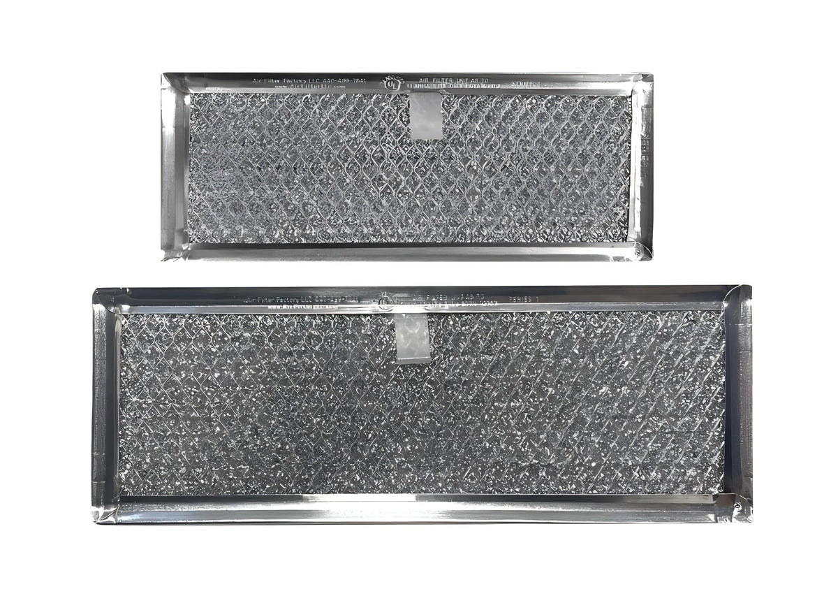 for Broan 97009786 Range Hood Downdraft Aluminum Grease Filter Set