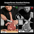 Boning Knife 6 Inch, Super Sharp Fillet Knife, German High Carbon Stainless Steel Deboning Knives, Professional