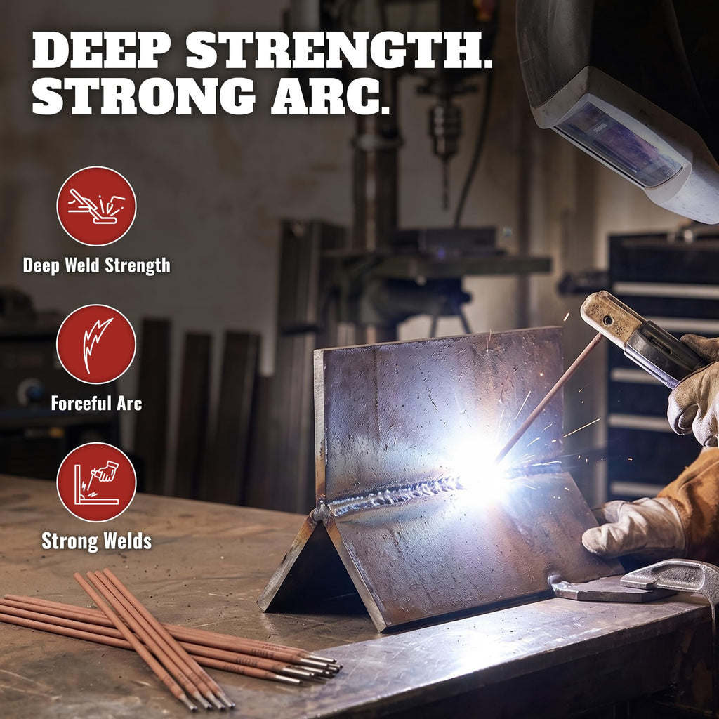 Star Tech Weld 6010 Welding Rod 5/32" E6010 5/32" 10 Pound Box