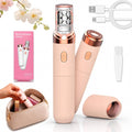 2026 Womens Facial Hair Remover, Upper Lip Hair Removal for Women, 2-in-1 Face Epilator Rechargeable, Built-in Led