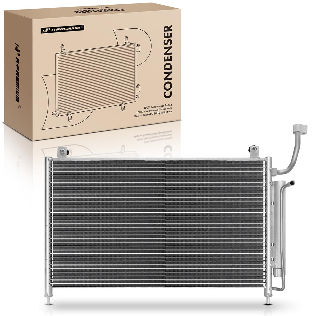 A-Premium Air Conditioning Condenser Compatible with Mazda 2