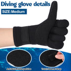 3mm Neoprene Water Gloves and Socks Diving Wetsuit, M