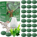 Mouse Rodent Repellent, 24 Pack Peppermint Lemon Oil Mice Repellent for Squirrel Rats Spider Pests, Natural Deterrent