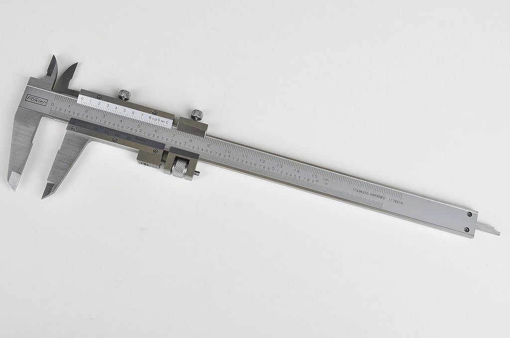 Fowler 52-058-016-0, Vernier Caliper with 0-6"/150mm Measuring Range