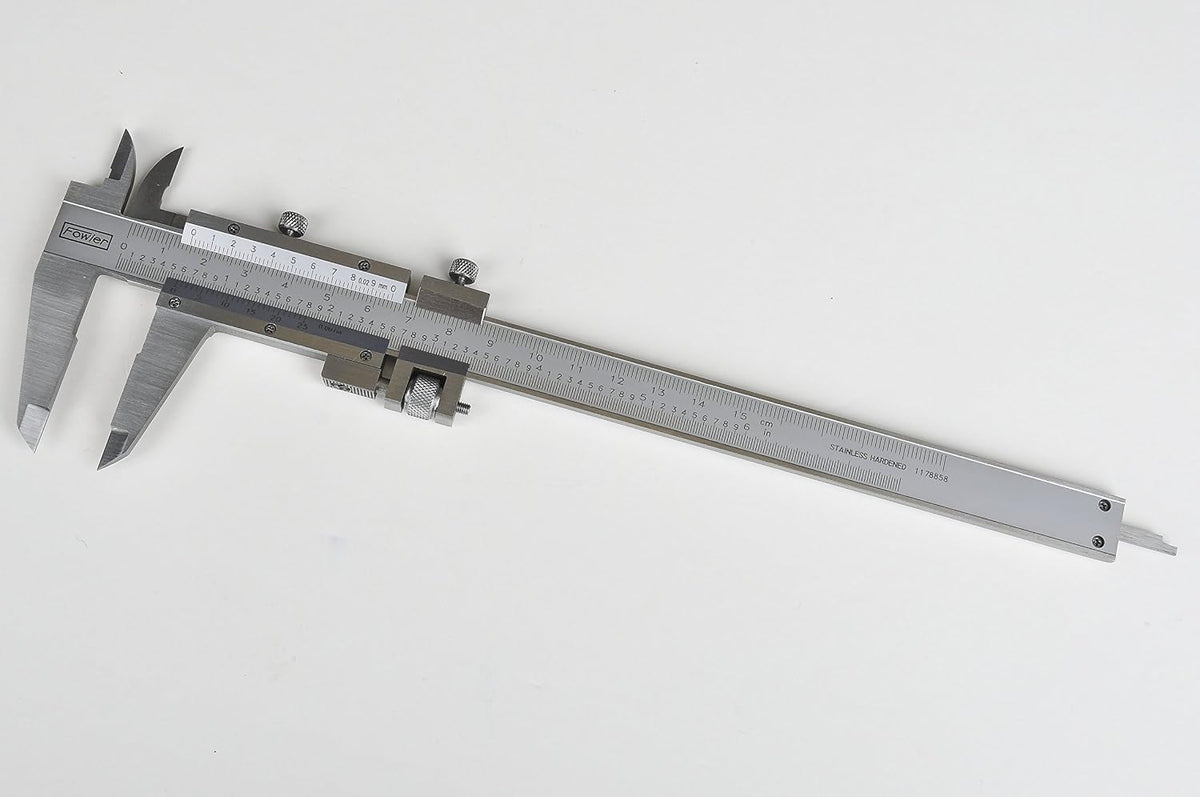 Fowler 52-058-016-0, Vernier Caliper with 0-6"/150mm Measuring Range