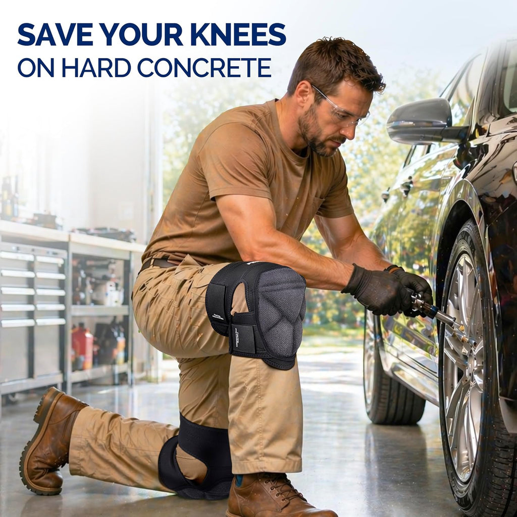 Knee Pads for Work Men Women, Soft Foam Cushioning