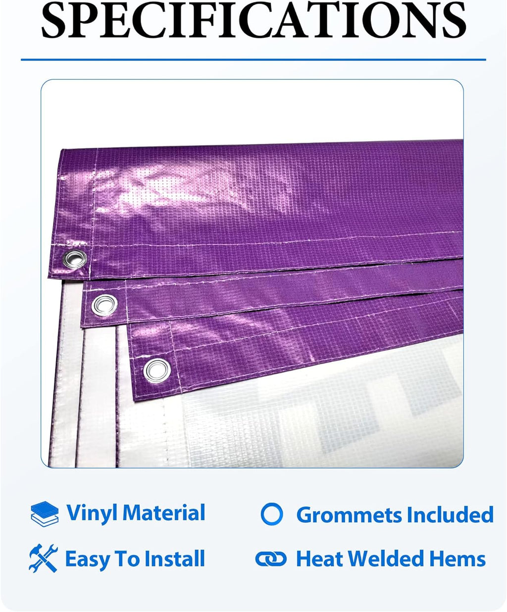 Custom Vinyl Banners and Signs Customize for Business Outdoor, Personalized Banner Customize with Logo Text for Party
