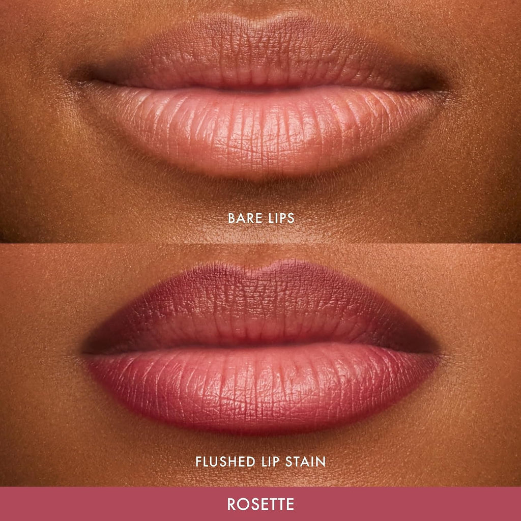 Flushed Lip Stain Liner, 12hr Wear & Transfer-Proof, Rosette