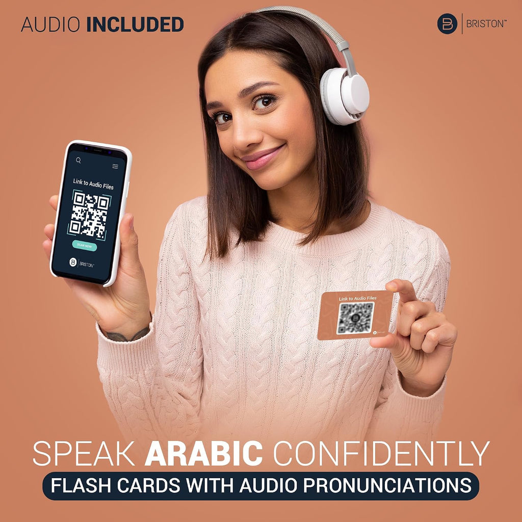 Arabic Alphabet Flash Cards with Audio – Letters & Pronunciation Guide | Back to School Arabic alphabet cards with