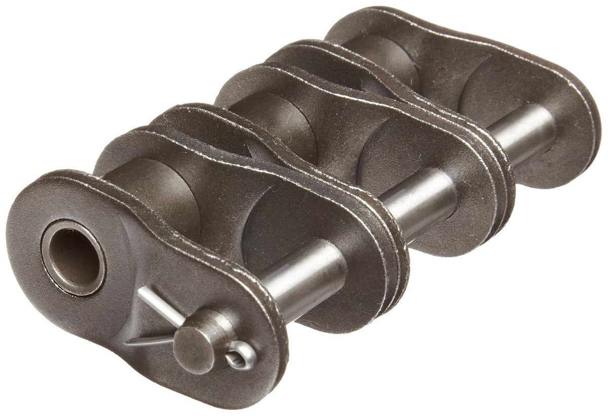 HKK RC140CHL3 ANSI 140 Triple Strand Connecting Offset Link, Cottered, Carbon Steel, 1-3/4" Pitch, 1.000" Roller Diameter, 1" Roller Width