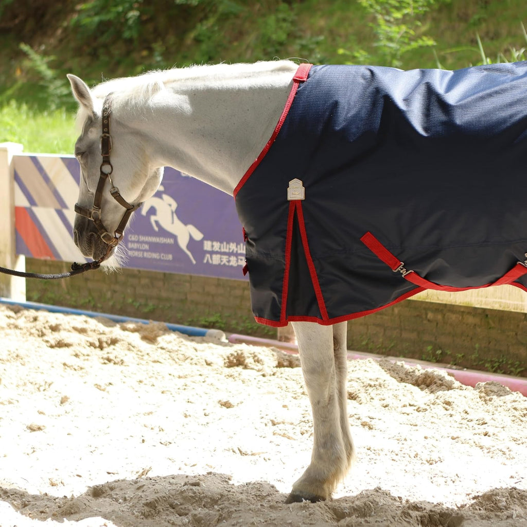 600Denier 3000mm/3000mvp Super Waterproof & Breathable Horse Blankets for Winter with 200g Fill