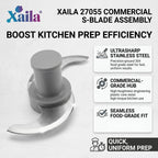 Xaila 27055 S Blade Replacement for Robot Coupe R2 Series Processor