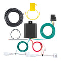 Custom Wiring Harness, 4-Way Flat Output, Compatible with Select 3