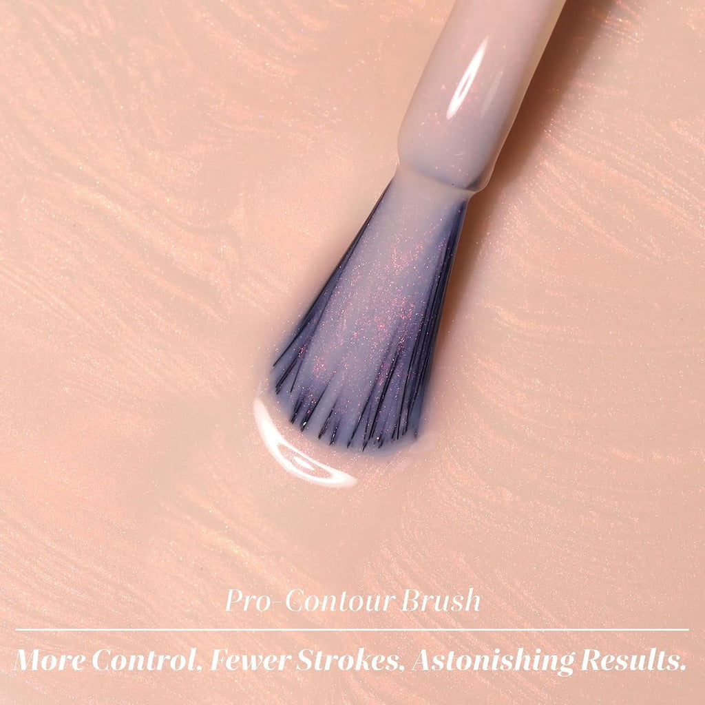 Nail Concealer and Gel Genius Top Coat Duos, Brighten and Illuminate Nails in One Step, High Gloss Chip-Resistant