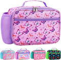 Kids Lunch Bag - Insulated Lunch Box for Boys Girls,Washable Lunch Bag and Reusable Toddler Leak-proof Lunchbox for
