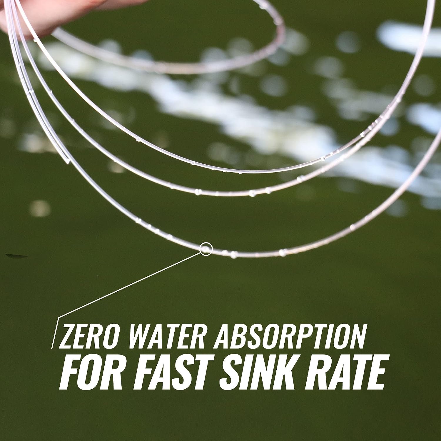 Beyond Fluorocarbon Leader Fishing Line - 100% Pure Fluorocarbon Leader Material - Highly Abrasion Reistant
