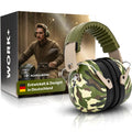 Work+ Shooting & Construction Ear Protection Ear Muffs, Adult