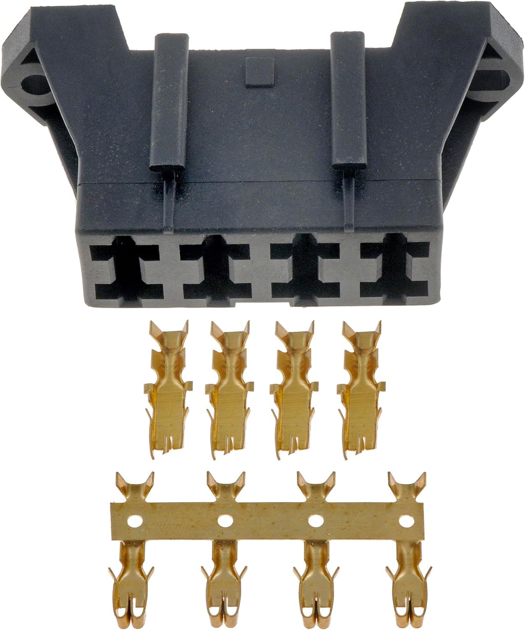 Dorman 85668 Fuse Block Holds 4 Blade Fuses Universal Fit