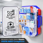 400 Pcs OSHA Compliant First Aid Kit