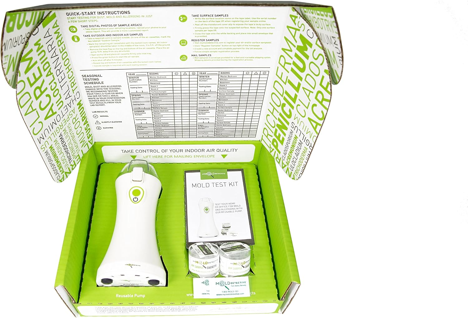 1-Room Mold Test Kit (Air & Surface)